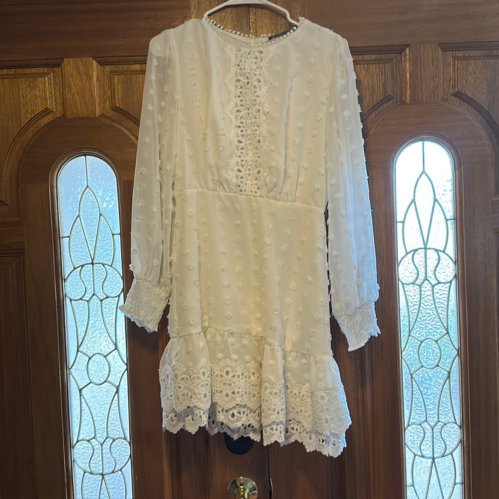 White dress